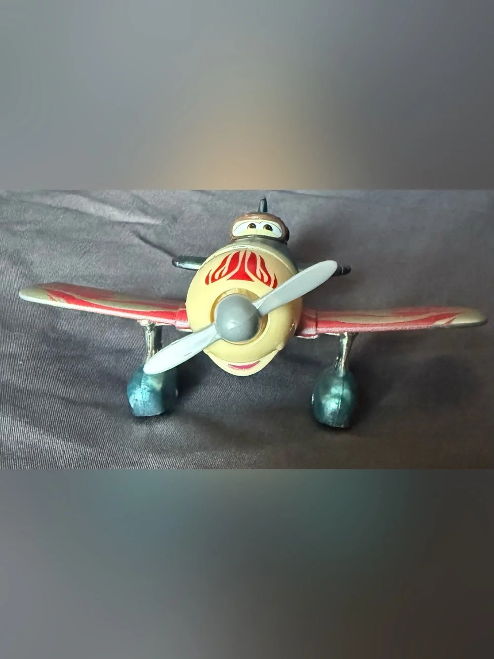 Disney Pixar Cars On The Road Circus Stunt Biplane diecast.
